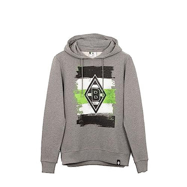 Borussia M?nchengladbach VFL Hoodie Painted Flag Unisex Size 3 on sale